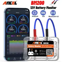 ANCEL BM200 12V Battery Tester Wireless Bluetooth Car Battery Health APP Monitoring Battery Monitor Tools For Android IOS 1
