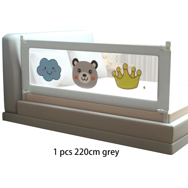 1 Pcs Baby Safety Bed Barrier Children Bedroom Cartoon Protector Kids