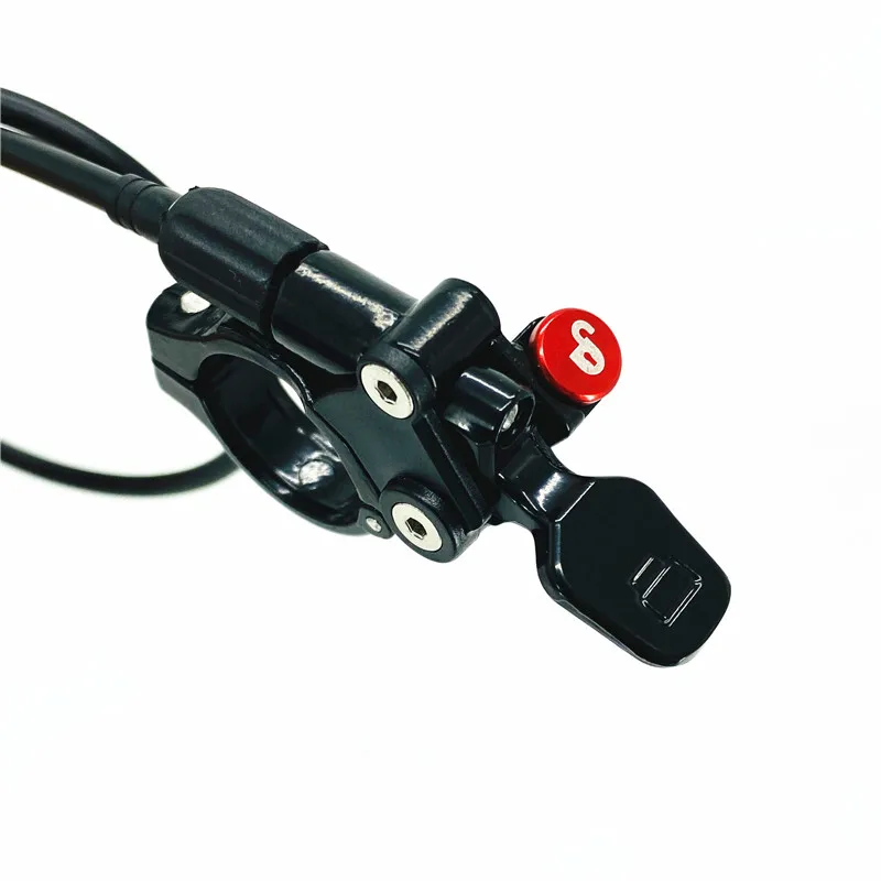 Levier De Verrouillage à Distance Pour Fourche VTT - Commande Filaire, Alliage Aluminium, Diamètre 22.2 Mm - 5