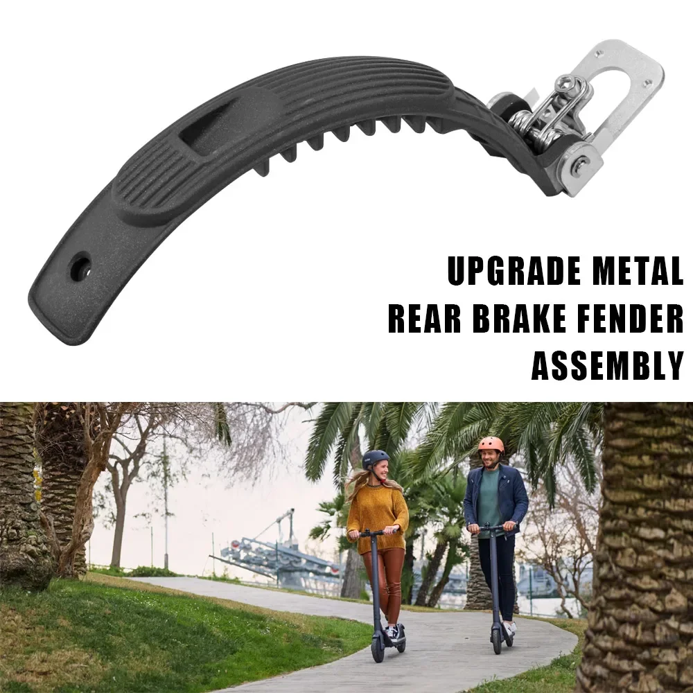 Original Rear Fender Frame For Segway Ninebot E22D E25 E45 Electric Scooter Wheel Mudguard Brake Bracket Shell Skeleton Accessor