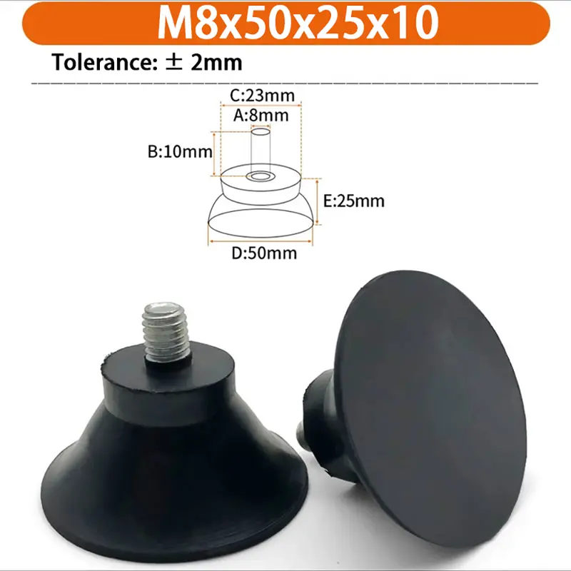 M6 M8 M10 Rubber Adjustable Feet Pad Feet Pad With Screw Table Chair Balck Leveling Foot Pad Furniture Leg Anti-shock Protection - Image 58