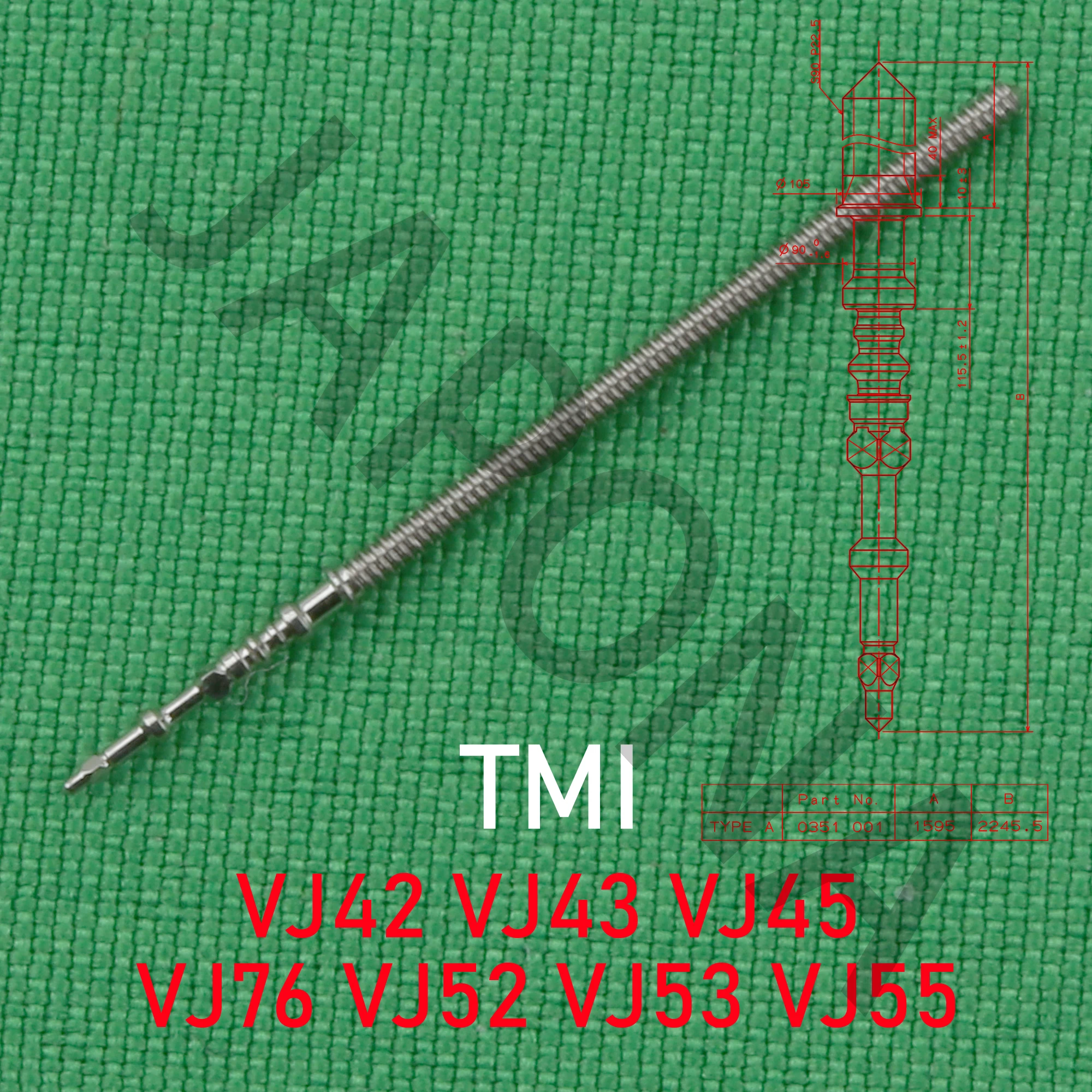 

VJ42 VJ43 VJ45 VJ76 VJ52 VJ53 VJ55 механизм настройки стержня TMI stem VJ series stem Part NO.0351001