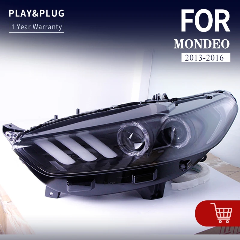 Car Assembly For Ford Fusion Headlight 20132016 Mondeo Drl Mustang