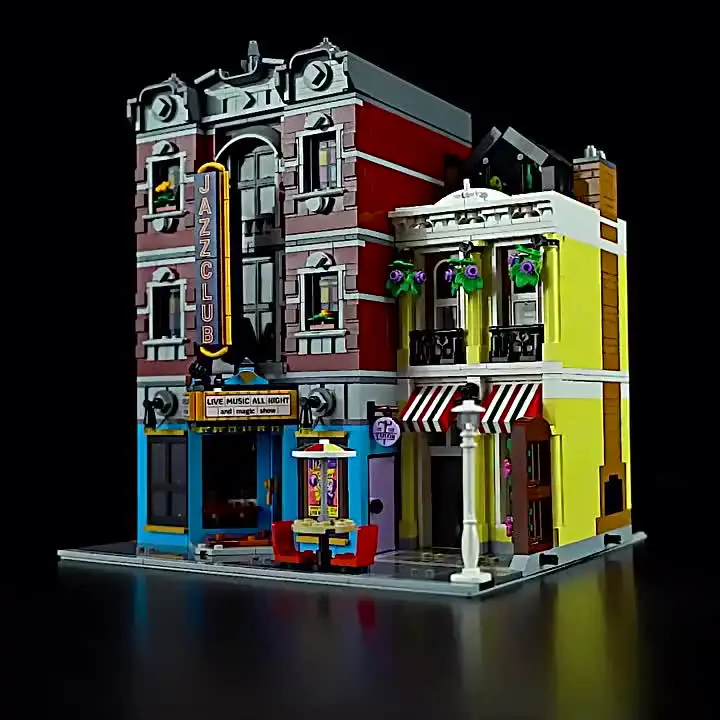 Комплект светодиодных фонарей сделай сам для джазового клуба и пицзера LEGO 10312