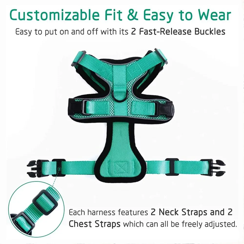 Cat Harness and Leash for Walking Escape Proof Soft Adjustable Vest Harnesses for Cat Breathable Reflective Strips Jacket rabbit harness and leash set rabbit harness set