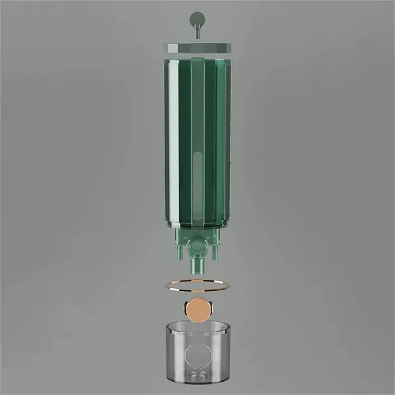 450ML Touchless Wall Mounted Soap Dispenser Bathroom Sanitizer Shampoo and Shower Gel Container Bottle Liquid Soap Dispensers 5