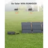 Solar Generator, 1296Wh Portable Power Station with Replaceable Battery, 3X1200W (peak 2400W) Camping Generator 6