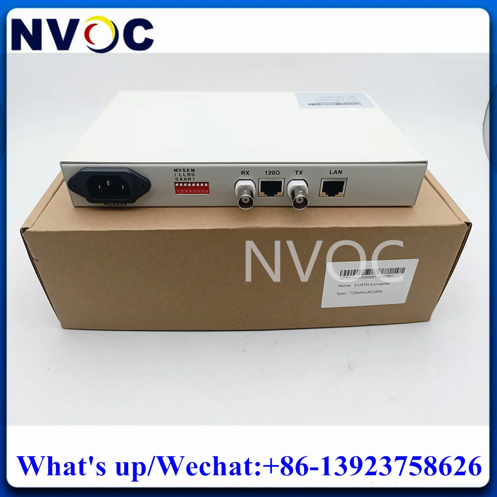 2Pcs Single E1 Protocol Converter to Ethernet Bridge Interface  Photoelectric Switch,AC220V or 48V Euro Power - AliExpress