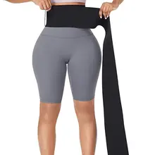 Waist Trainer for Women Snatch Bandage Tummy Sweat Wrap Plus Size Workout Waist Trimmer