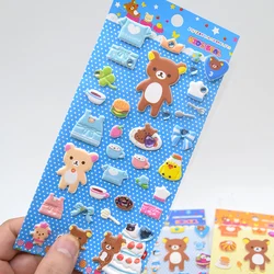 Adorable Rilakkuma Bear Kawaii Stickers for Scrapbooking & DIY Journals (4)