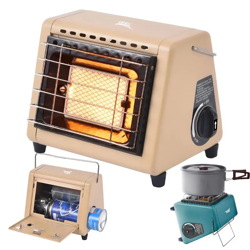Mini Réchaud De Camping Portable En Acier Inoxydable - Chauffage Rapide Pour Tente, Barbecue, Extérieur