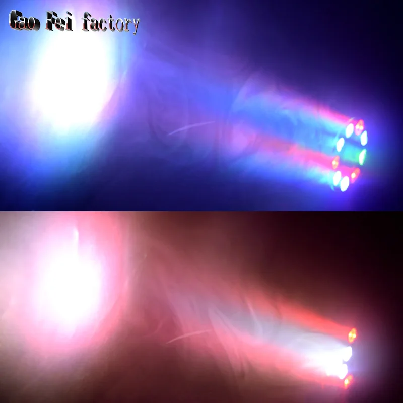 DJ 파티 클럽 디스코 조명을 위한 미니 Led 플랫 파 12x3W RGBW 무대 세척 조명