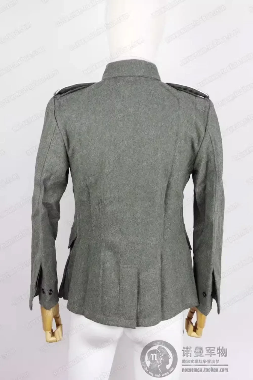 Reproduction German WH M40 Fieldgrey Wool Feldbluse Field Blouse Tunic pants optional tactical shirt,tactical men jackets
