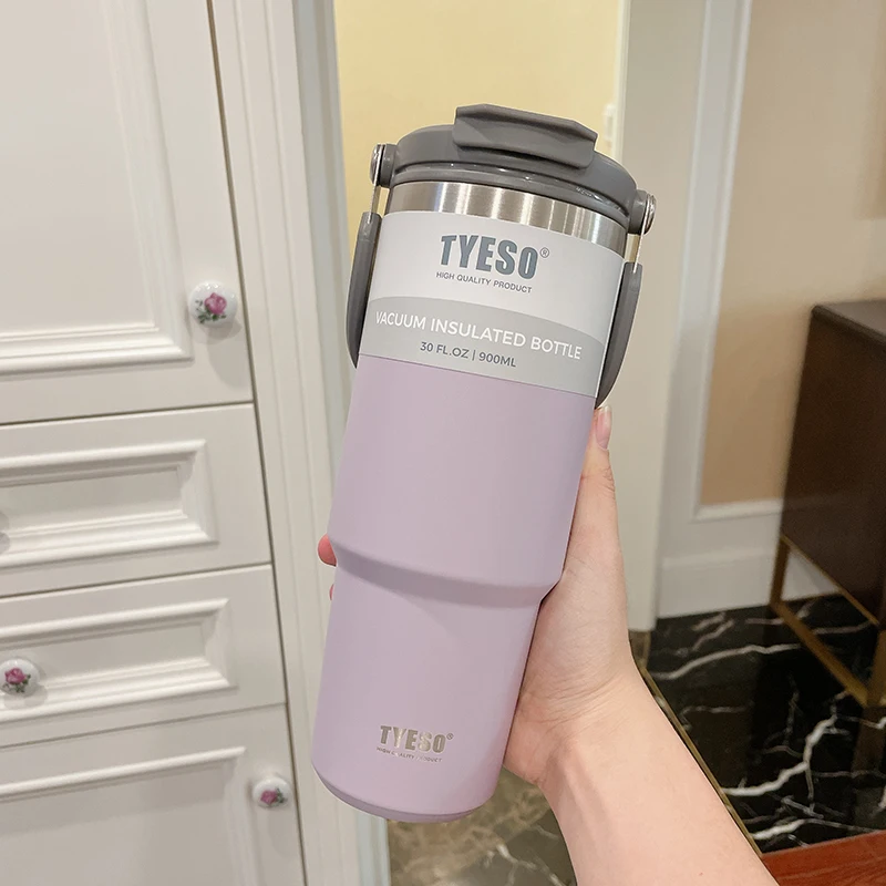 Stainless Steel Insulated Coffee Tumbler - 900ML