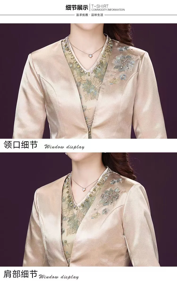 High Quality Womens Dress Suit Women Clothing Dress Suit Autumn 2