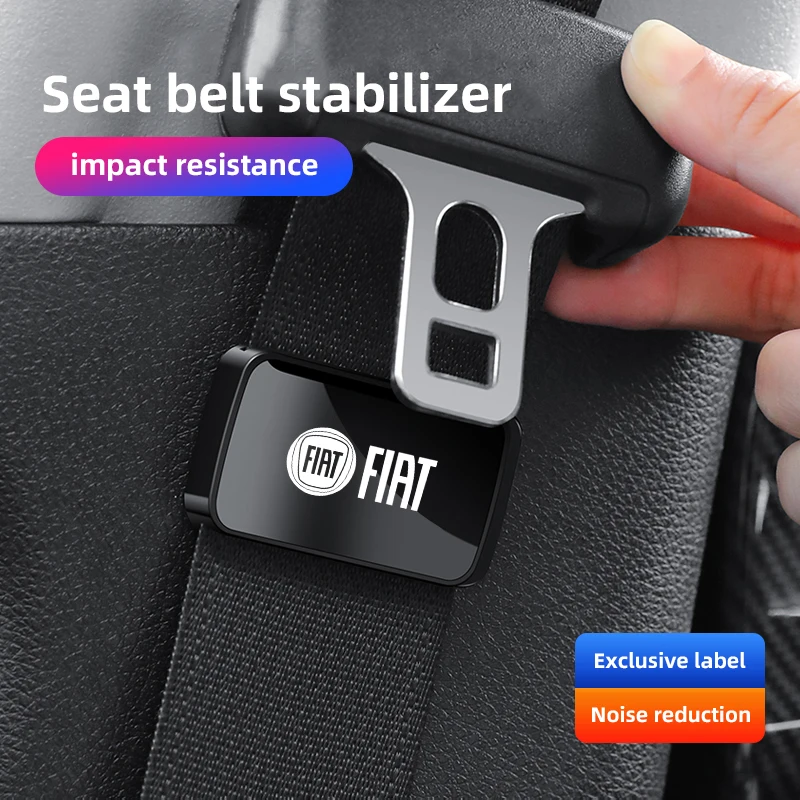 자동차 안전벨트 고정장치 자석 리미터 자동차 장식품 FIAT 아바르트 펄스 판다 티포 스트라다 600 500X 모비 풀백 프리몬트용