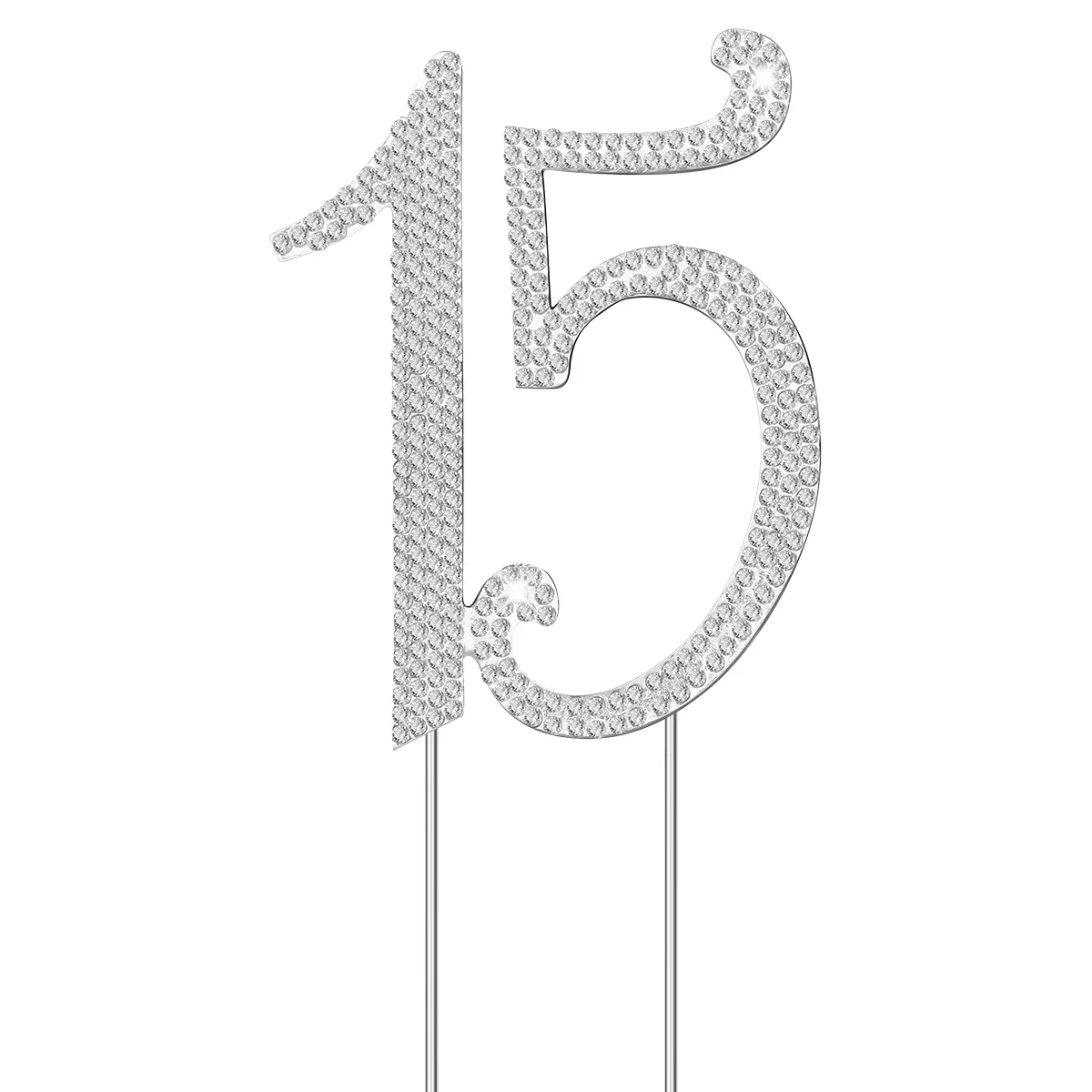 

Crystal Rhinestone Cake Topper Number 11-90th Cupcake Insert Anniversary Wedding Birthday Party Cake Decoration