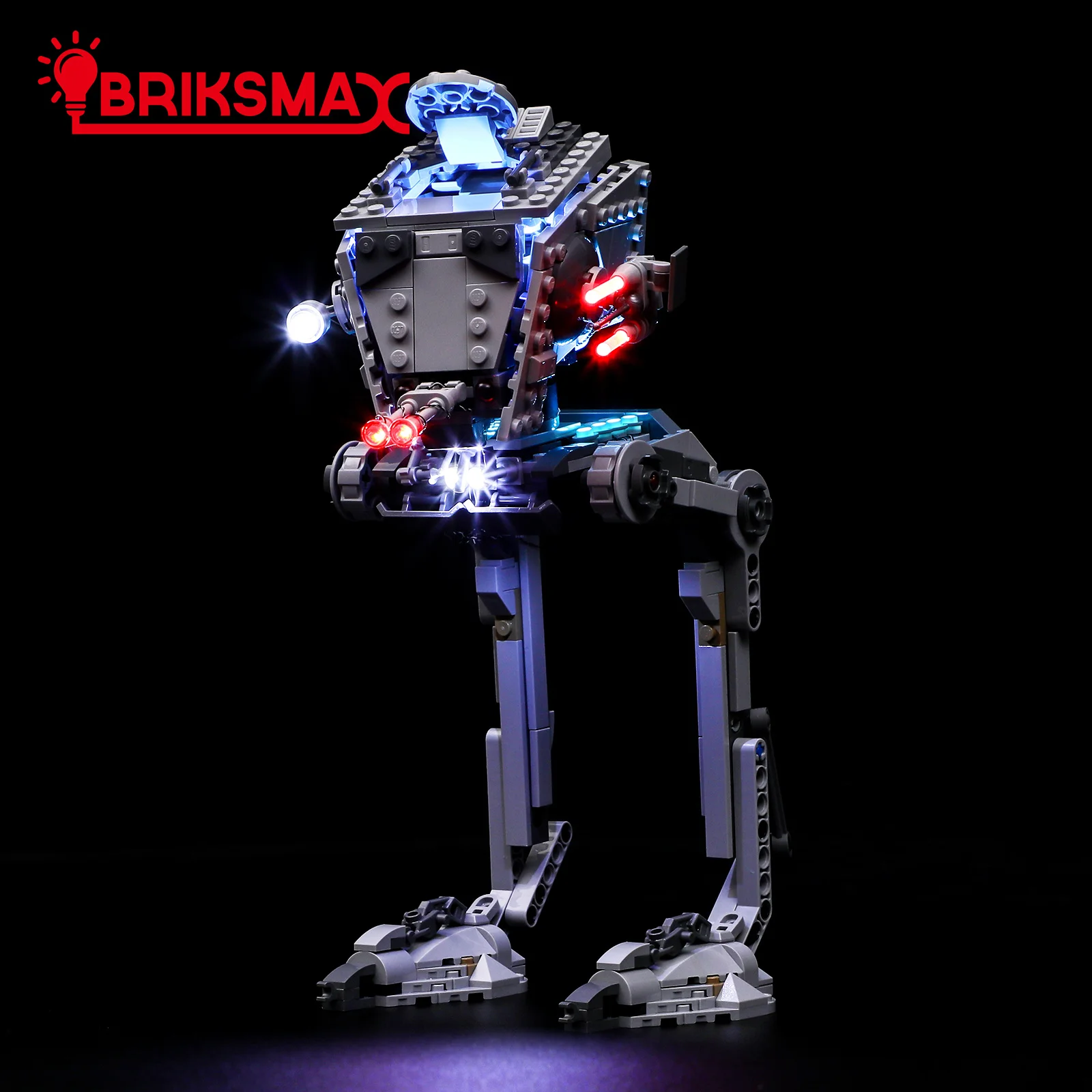 Briksmax Kit Luci A Led Per 75322 Hoth Atst Set Di Illuminazione Per Blocchi Giocattolo Fai Da Te (Modello Non Inclinato)