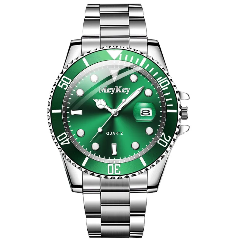 Men Quartz Watch Fashion Luxury Large Dial Business Watches Reloj Hombre