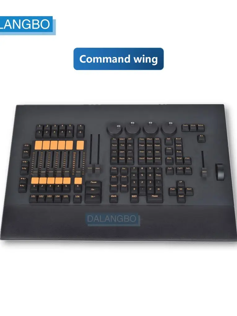 DJ Equipment Grand on PC MA2 Command Wing And Fader Wing controller