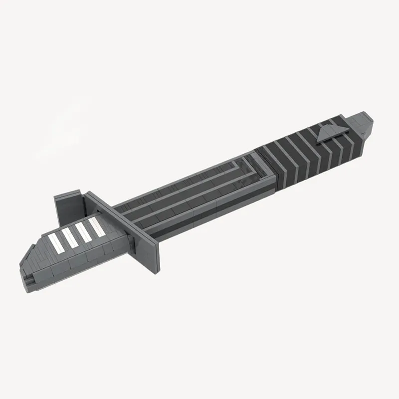 Moc Space War Lightsaber Series Classic Movie Military Arma Buildingblocks Modello Di Assemblaggio Giocattolo Regalo Per Bambini Supporto Universale