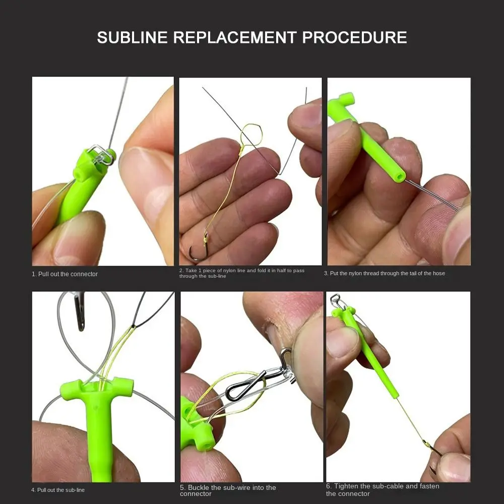 2024 Newest Anti-tangle Tandem Fishing Hooks with Organizer Rotating Spinner Fishing Lure Spoon Sequins Metal Hard Bait Wobblers