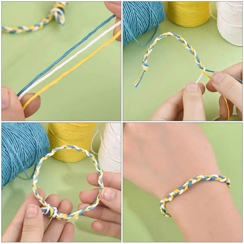 Colored Paper Rope 2MM * 90M for Packaging DIY Weaving Paper Handicrafts Gifts Bundling Handmade Weaving Production packaging cord