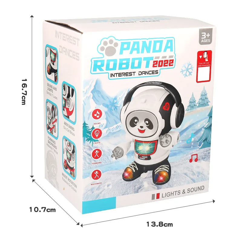 Dancing Animal PANDA MOBILITY ON BOARD, idées cadeaux