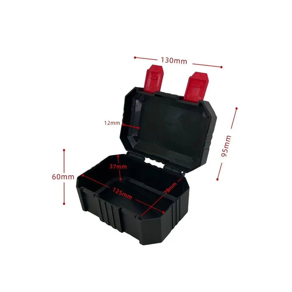 Portable Parts Box Plastic Toolbox Equipment Box Multi-function Tool Storage Bags Tool Organizer Instrument Protection