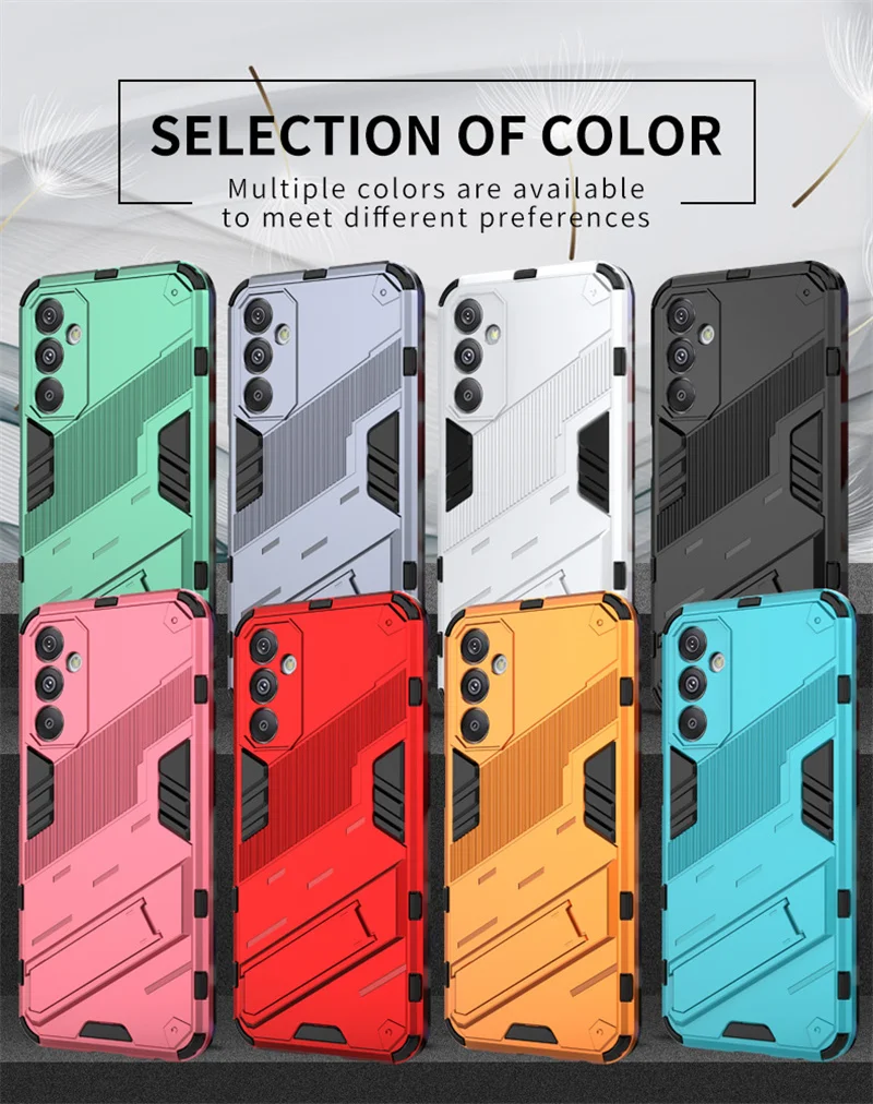 Magnetic Armor Phone Case for Samsung Galaxy M34 M54 M14 F14 A35 A55 A15 5G A05 A05S 4G Shockproof Stand Protection Back Cover Scbed6a0c641540f6b993cedd5c1f298bW