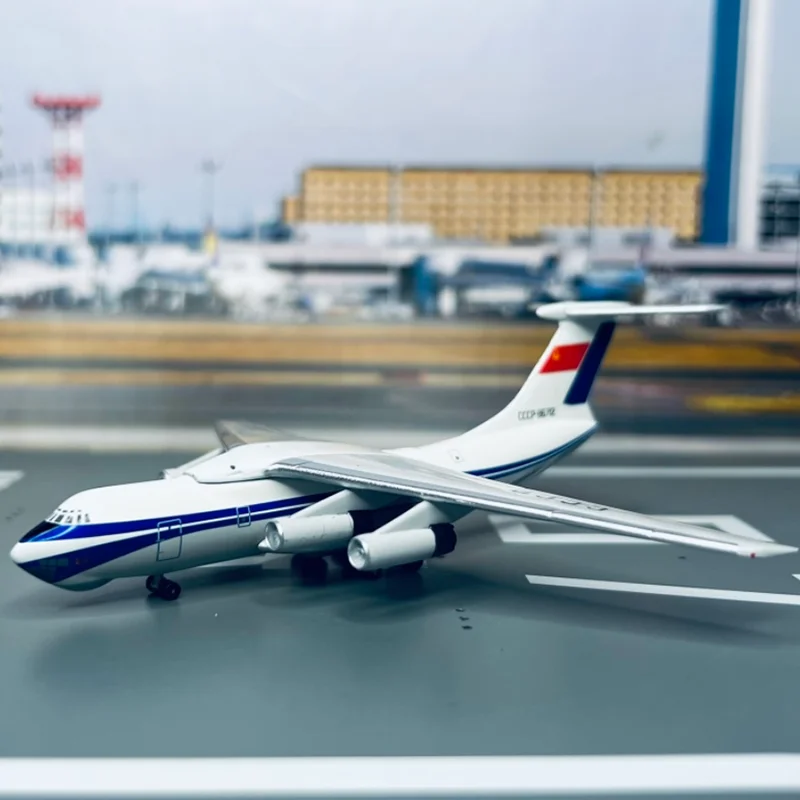 1:400スケールilyushin Il-76 CCCP-86712アエロフロート飛行機