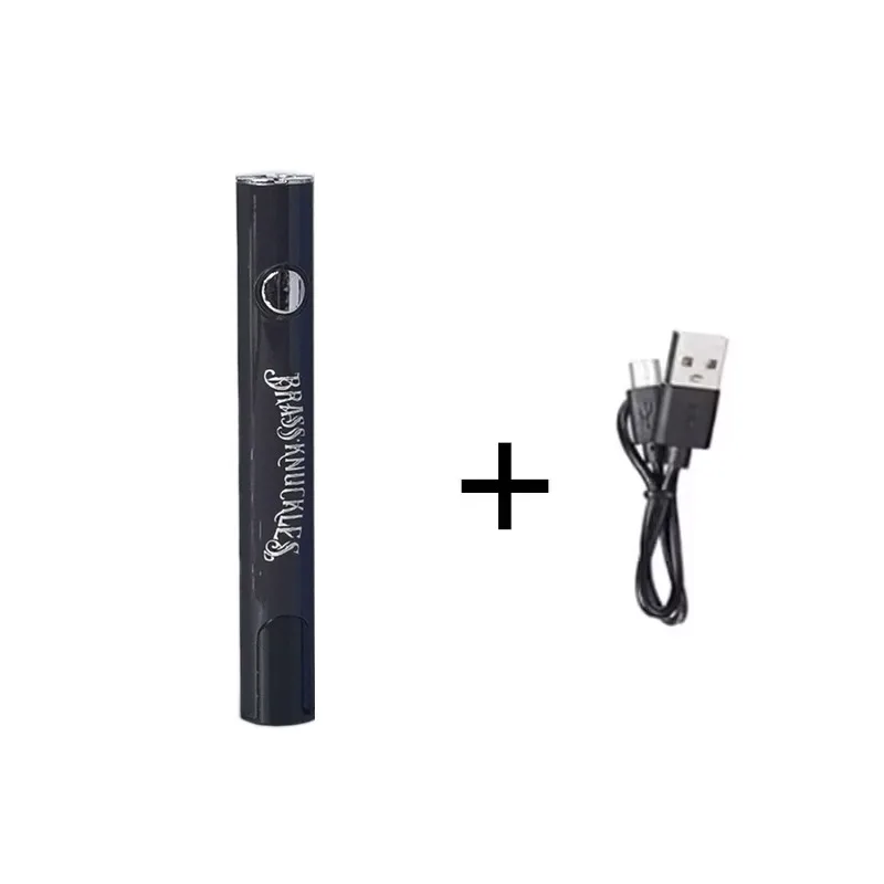 1-5pcs Brass Knuckles Battery Portable Electric Soldering Iron 500mAh LCD Display Type-C Charging 510 Battery 2.7V-4.2V 6