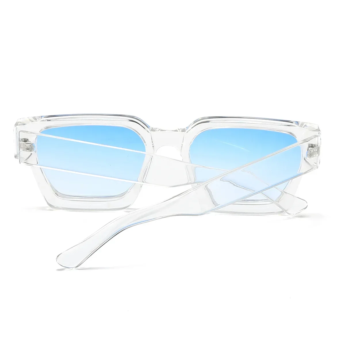 JNPCXI Fashion Square Women Luxury Sunglasses Retro Gradient Blue Designer Men Trending Sun Glasses Shades UV400 Best Sellers In Accessories