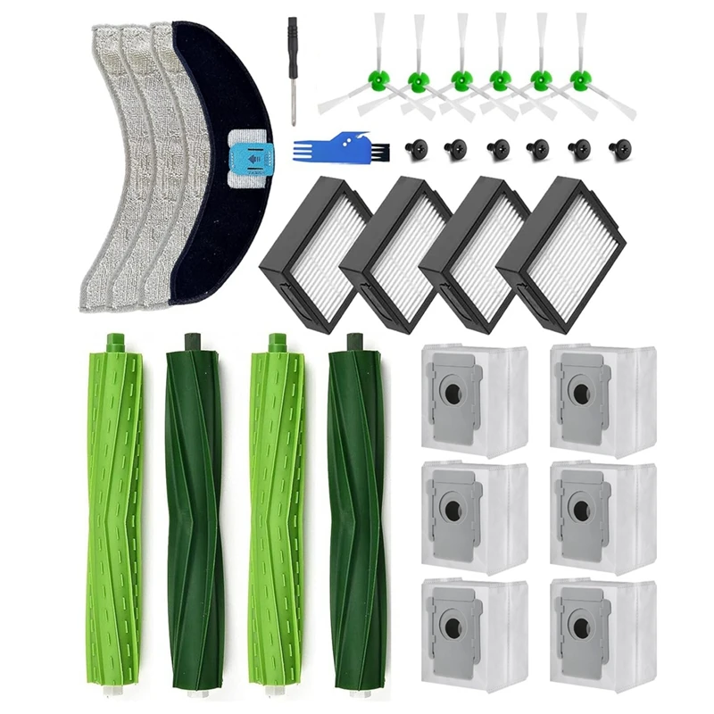 

Accessory Set For Irobot Roomba Combo J7+ Vacuum Cleaner,Replacement Parts Kit For Combo J7 Plus Replacement Accessories