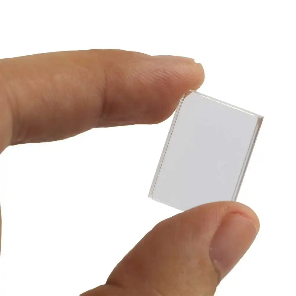 아크릴 투명 퍼스펙스 시트 컷 플라스틱 투명 보드, 퍼스펙스 패널, 내구성 문 및 간판 장식, 75x55mm, 10 개