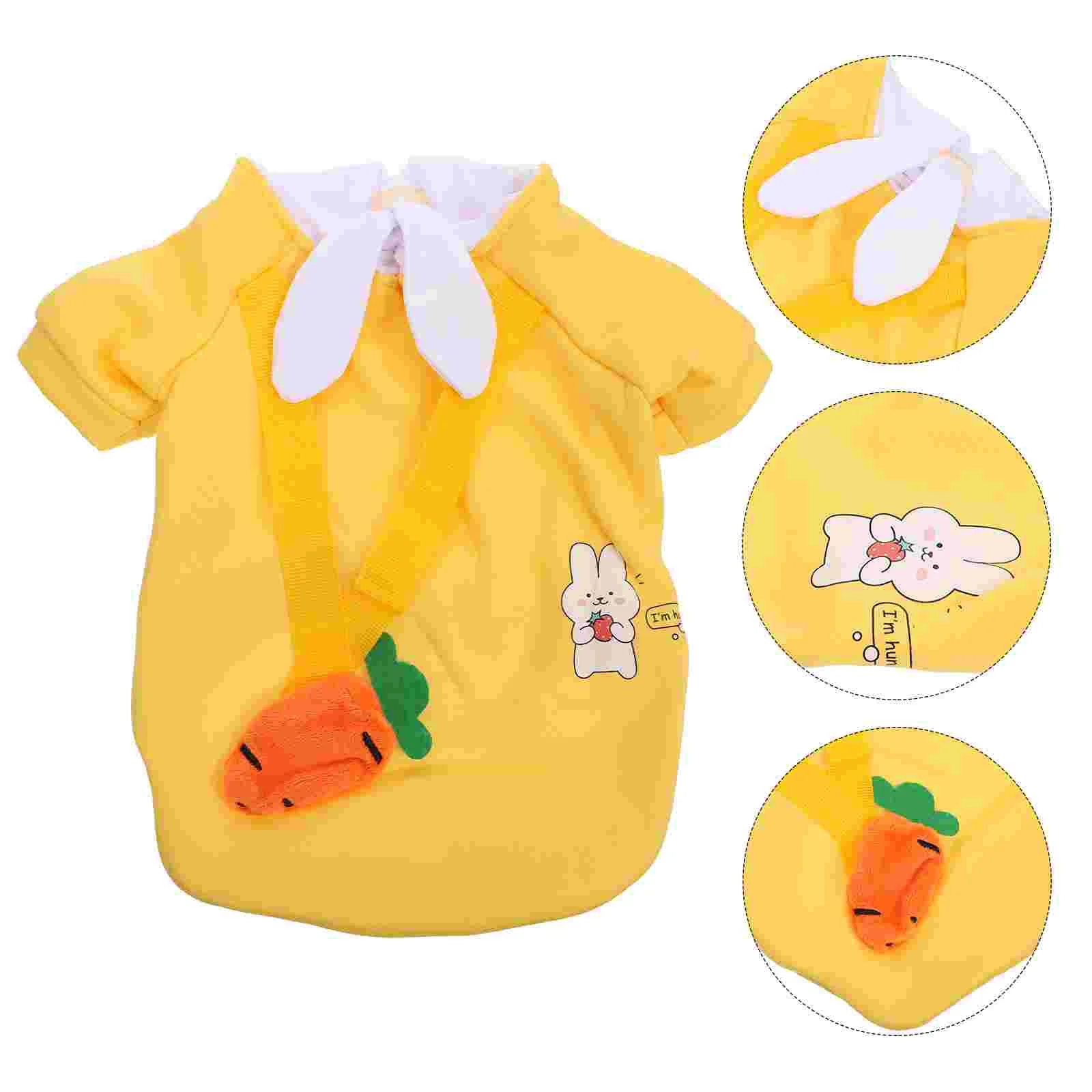 

Chic Pet Clothing with necktie Winter Hoodie Suit Cosplay Accessory for Pet