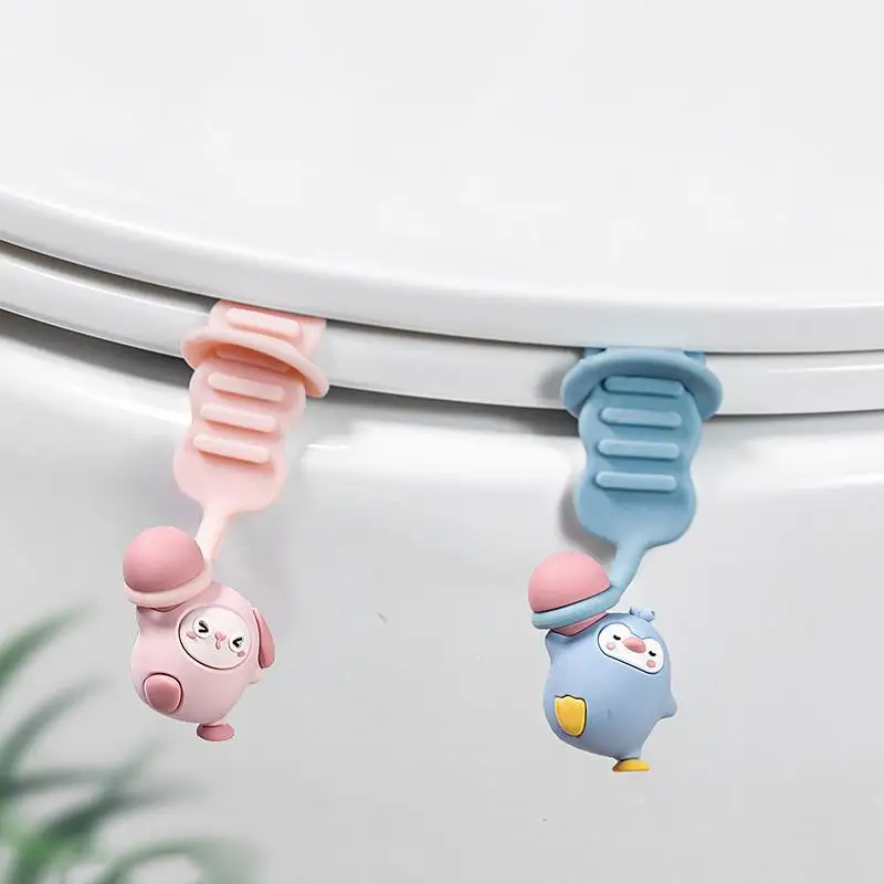 Toilet Seat Accessories Toilet Lid Handle Detachable Seat Clip Holder Lifter