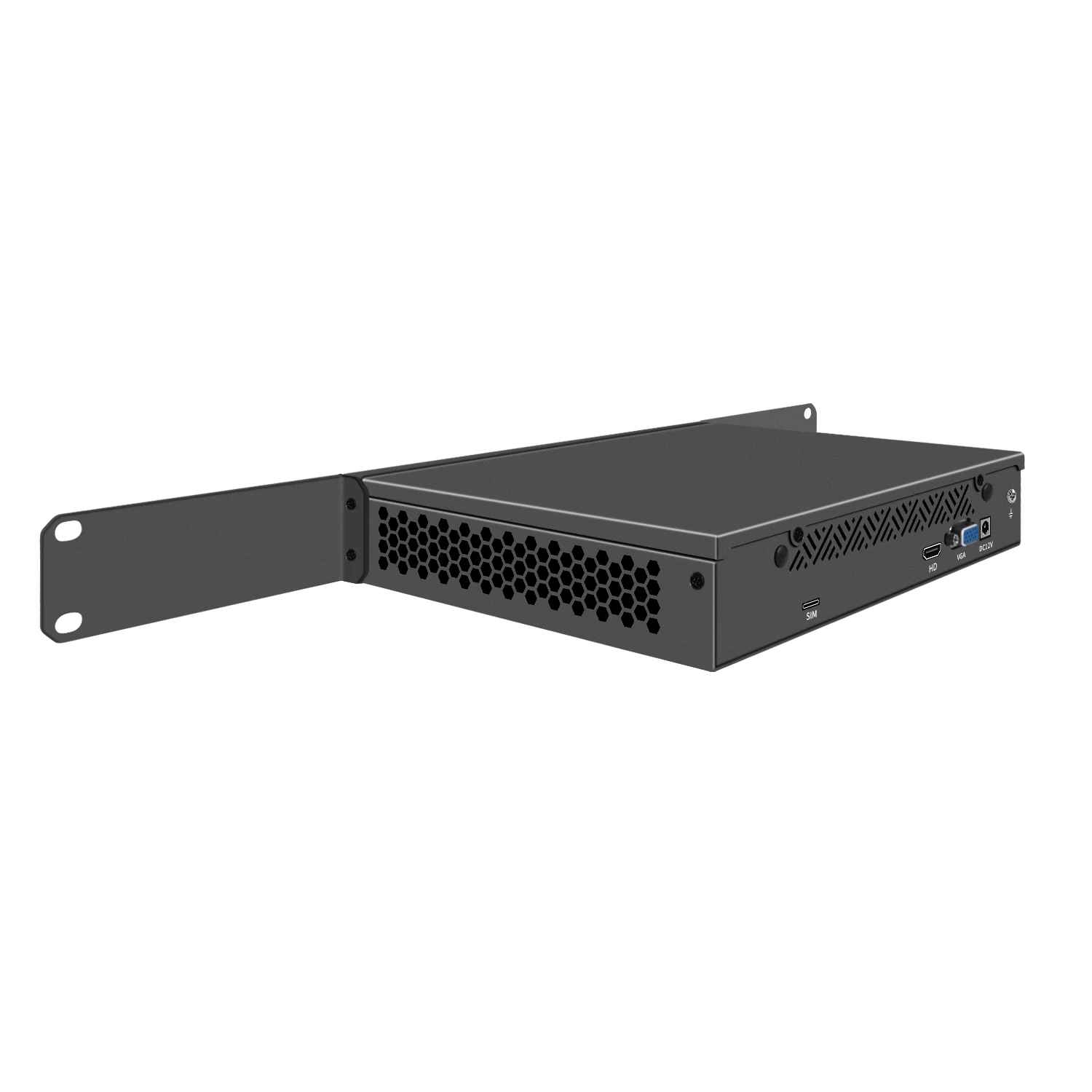 Intel N100 Desktop Rackmount Network Device 4xRJ45 2.5GbE I226V 4x10Gb SFP+ X710DA4 16GB RAM 512GB SSD BKHD-OTS-1264N4L-4S