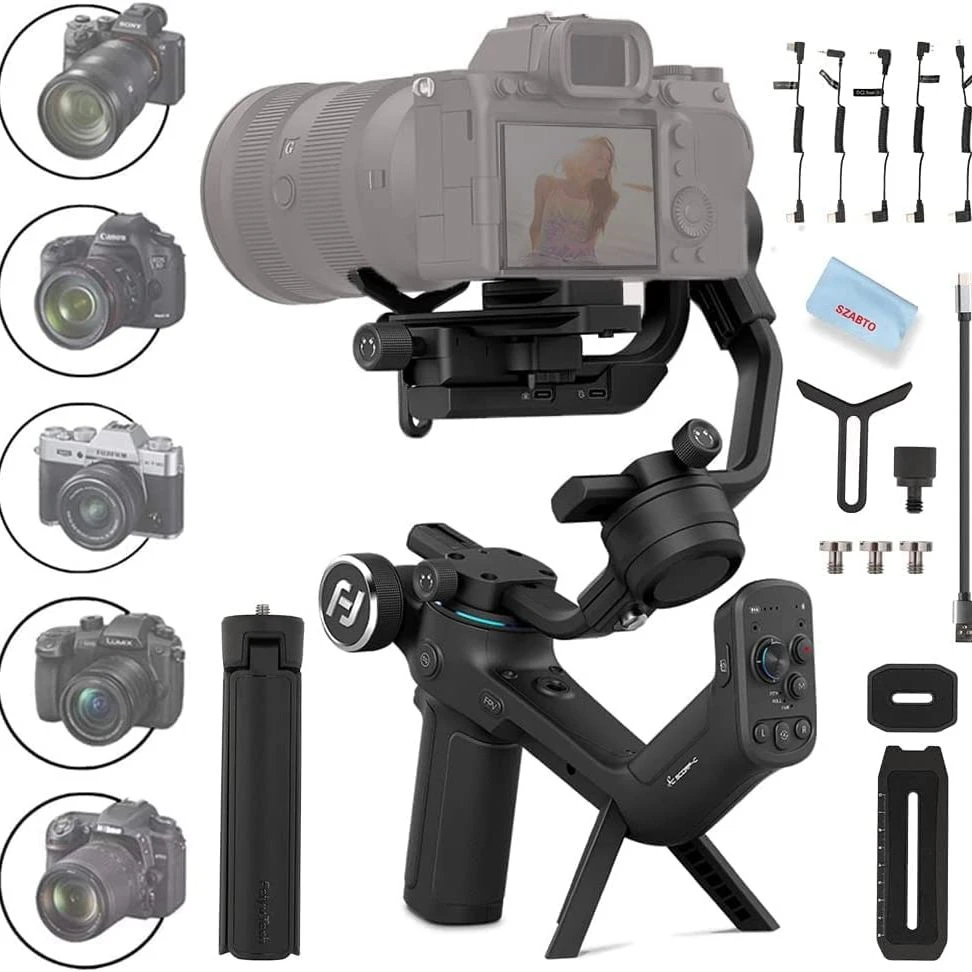 Feiyutech Scorpc Gimbal 3axis Handheld Stabilizer For Mirrorless