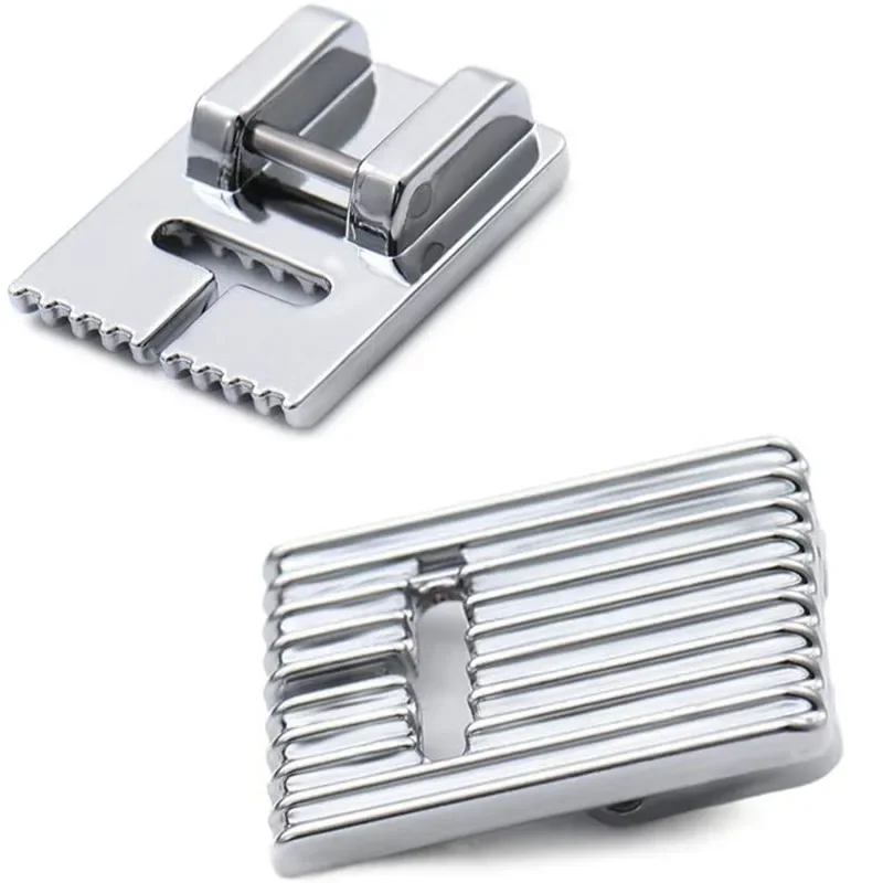 

Household 5 Groove And 9 Groove Multi-Function Sewing Machine Tank Presser Foot for Janome Singer etc Sewing Machine Accessories