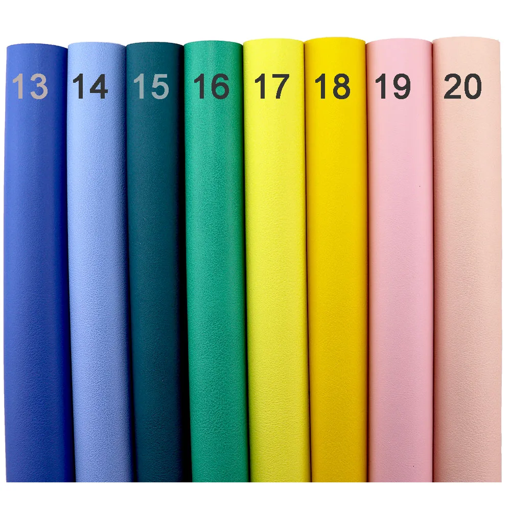 30x134cm Roll Smooth Thick Faux Syntetic PU Leather Fabric Material For Hair Bows Earring Handbags Shoes DIY BH080
