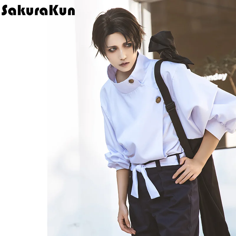 

Jujutsu Kaisen Yuta Okkotsu Cosplay Costume White Shirt Suit Cos Anime Jujutsu Kaisen Role Yuta Okkotsu Costume Full Set