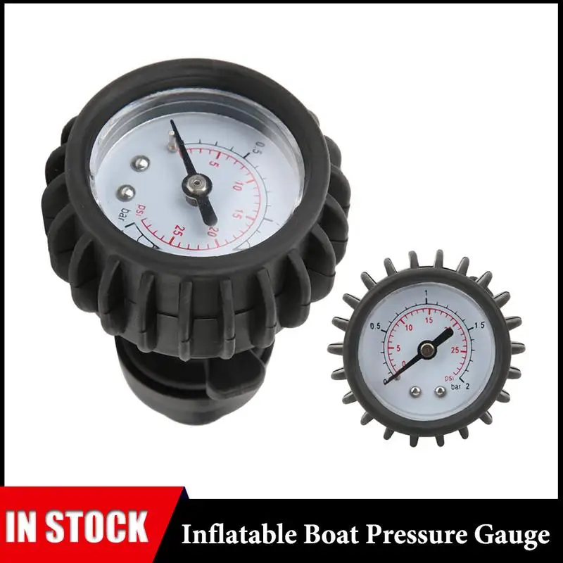 Kayak Barometer Fishing Boat Air Pressure Valves Dive Pressure Gauge Diving Tank Checker Unidirectional Pressure Gauge