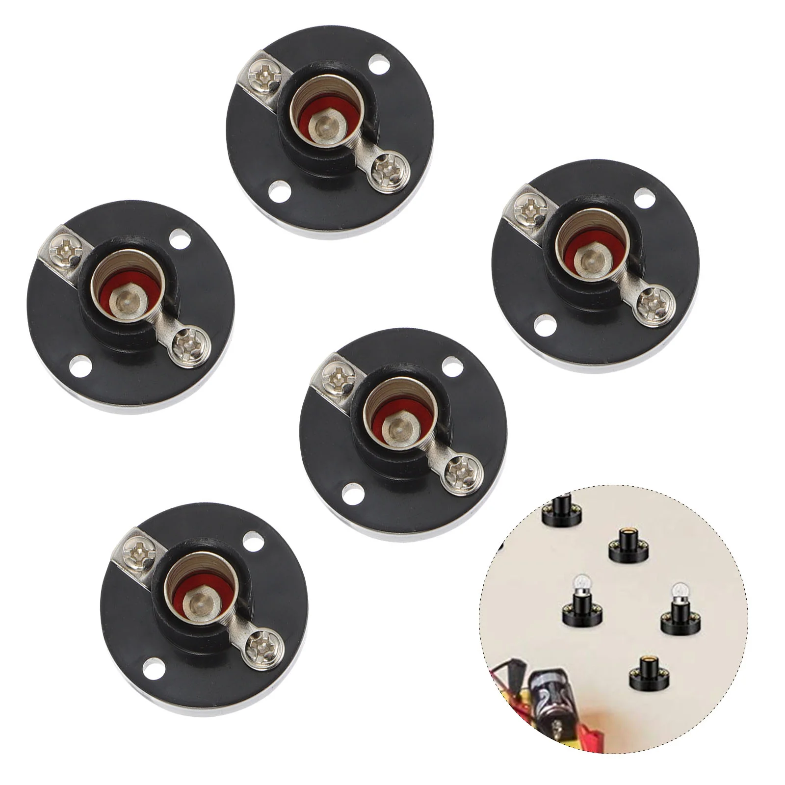 

Electricity Teaching Aids Screw Lamp Holder Light Bulb Physics Laboratory Equipment