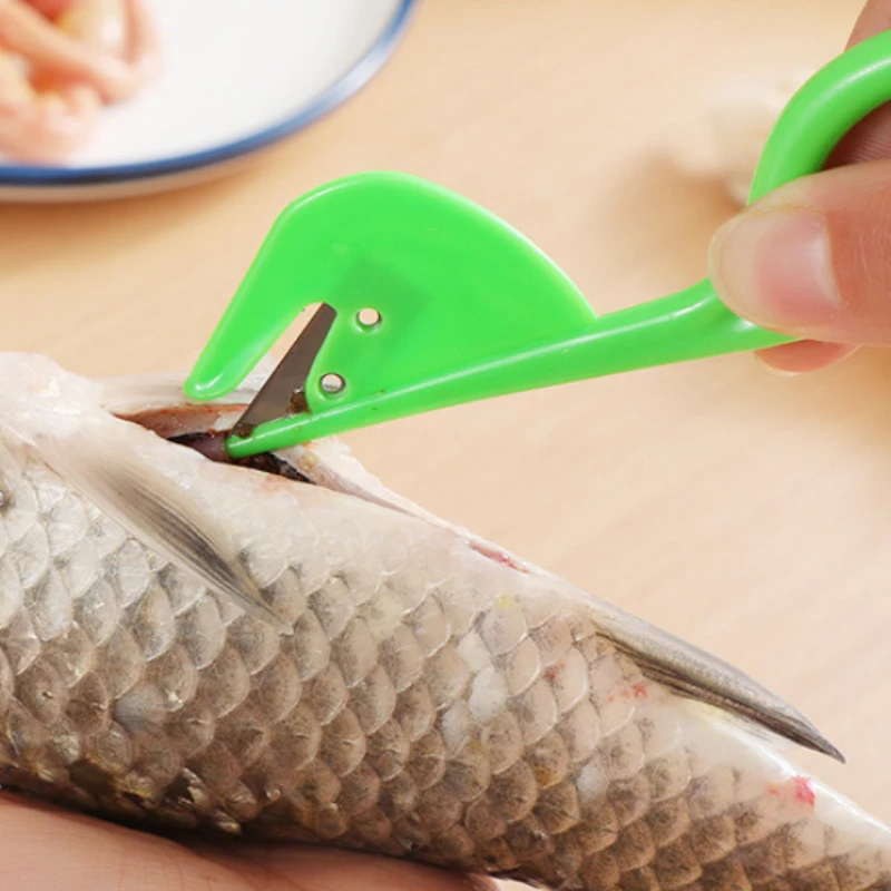 1/5Pcs Poultry Gut Scissors Kitchen Gadgets Intestine Shears Chicken Duck Loach Fish Open Cavity Intestine Knife Stainless Steel