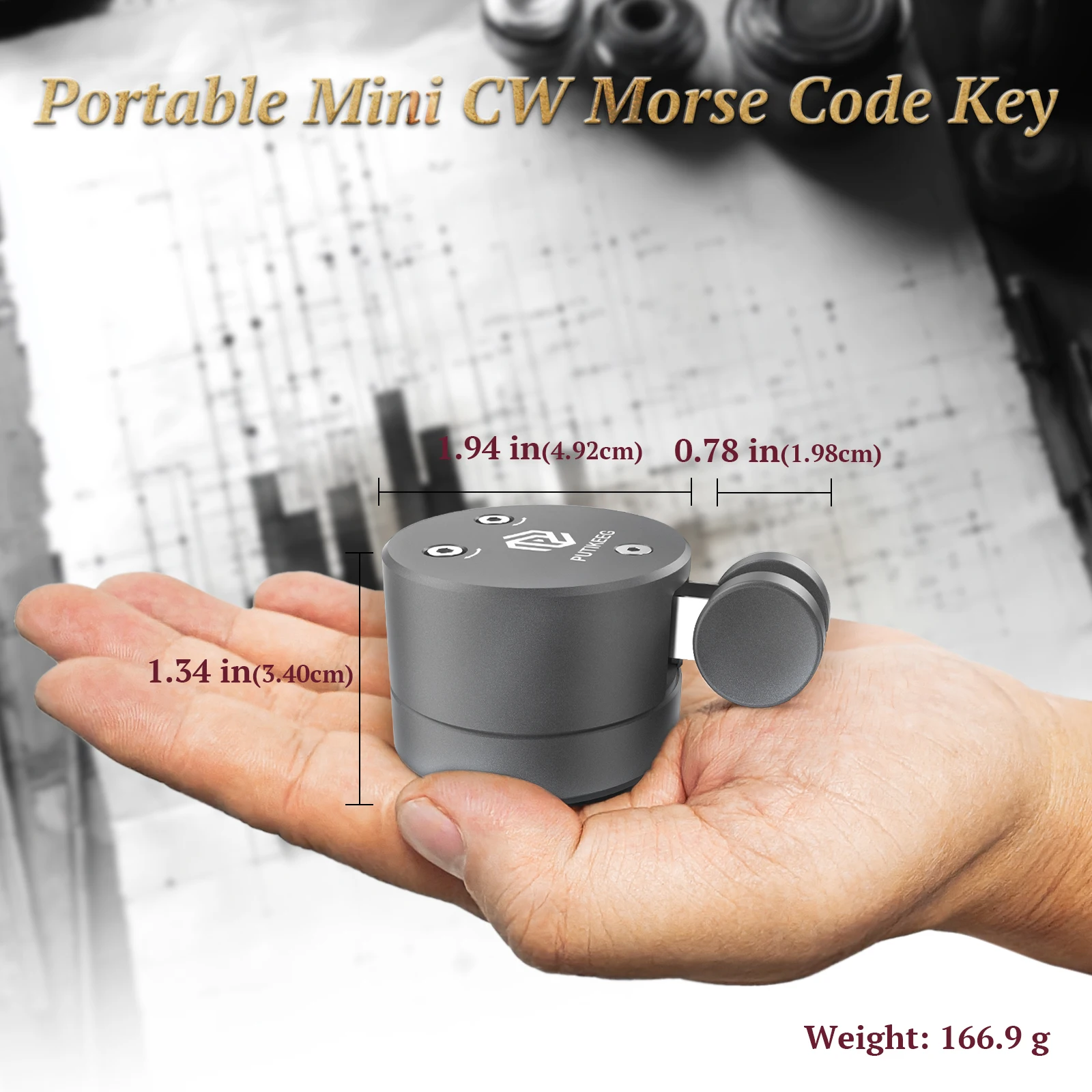 Putikeeg、CW キーのモールス信号、短波アマチュア無線、双方向無線