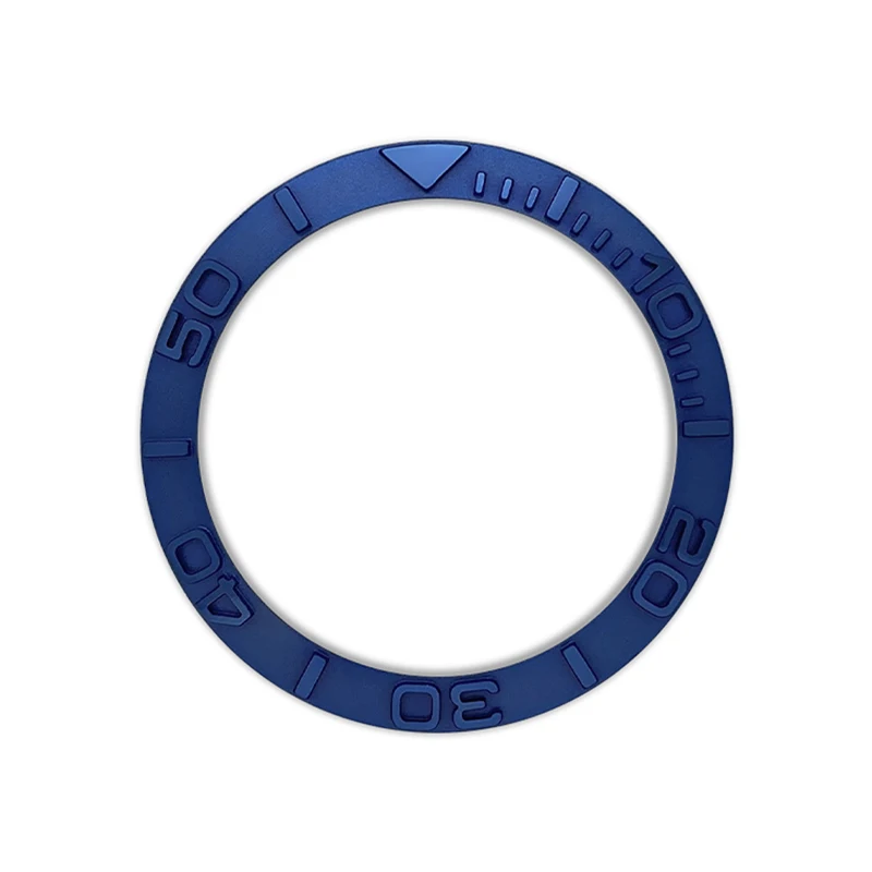 Curved Metal Bezel Insert Ring