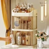 Makeup Storage Box Dust-proof Cosmetic Organizer Jewelry Nail Polish Makeup Container Desktop Makeup Organizer Box 1