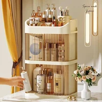 Makeup Storage Box Dust-proof Cosmetic Organizer Jewelry Nail Polish Makeup Container Desktop Makeup Organizer Box 1