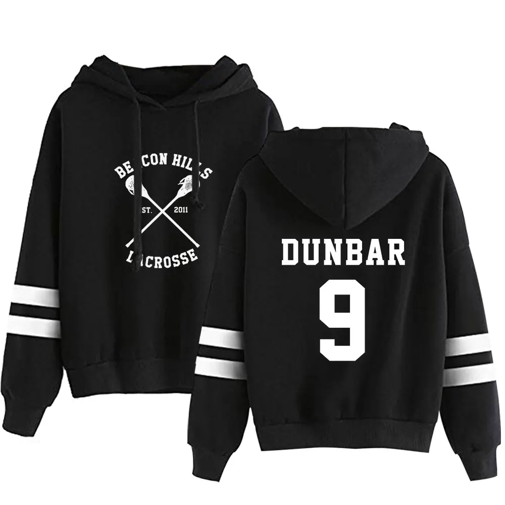 

Teen Wolf DUNBAR 9 Print Hoodies Sweatshirt Men Women Autumn Winter Holiday Preppy Casual StreetwearStyle Novelty Clothes Tops